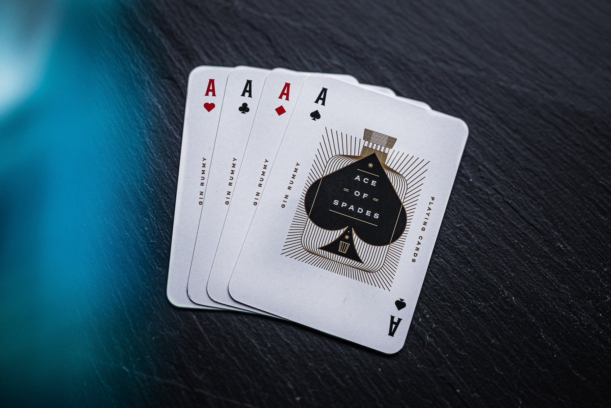 Gin Rummy playing cards