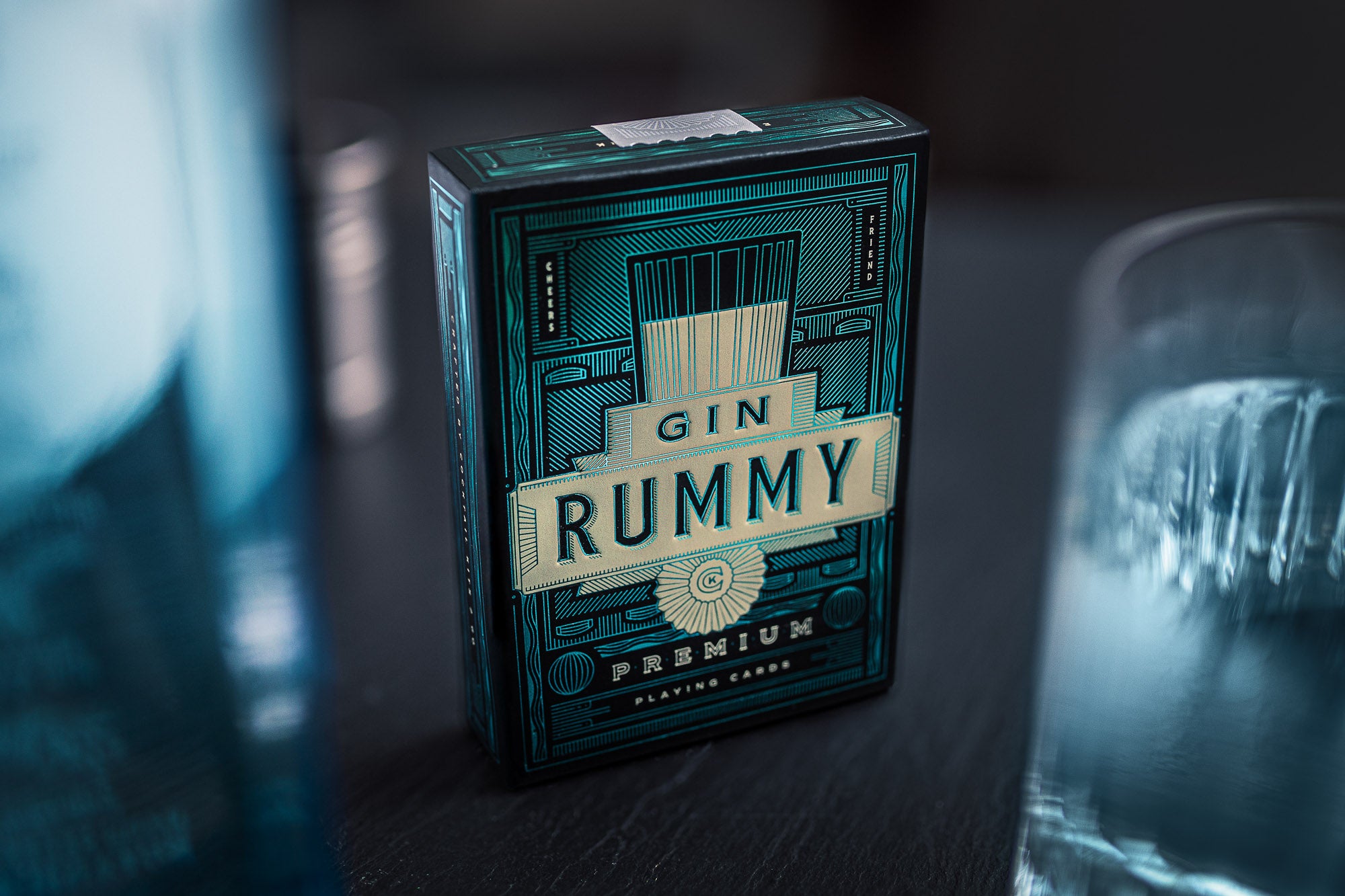 Gin Rummy playing cards