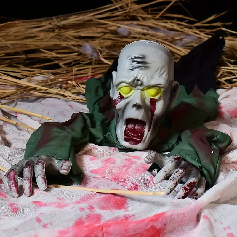 Halloween Crawling Zombie Animated Decoration